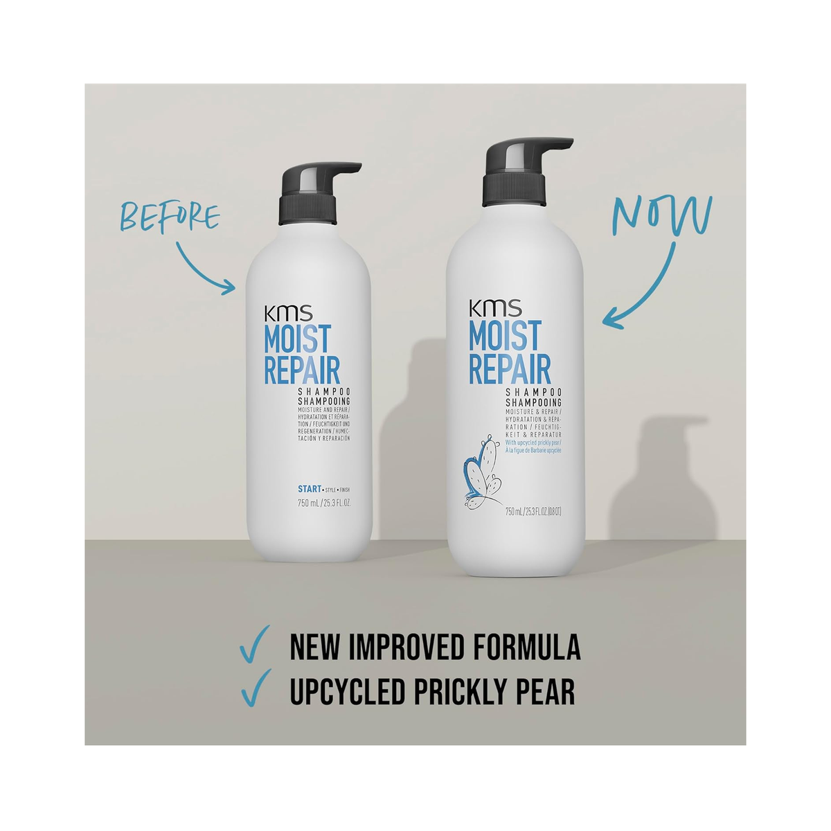 KMS MoistRepair Shampoo 25oz / 25.OZ, image 30688350863510