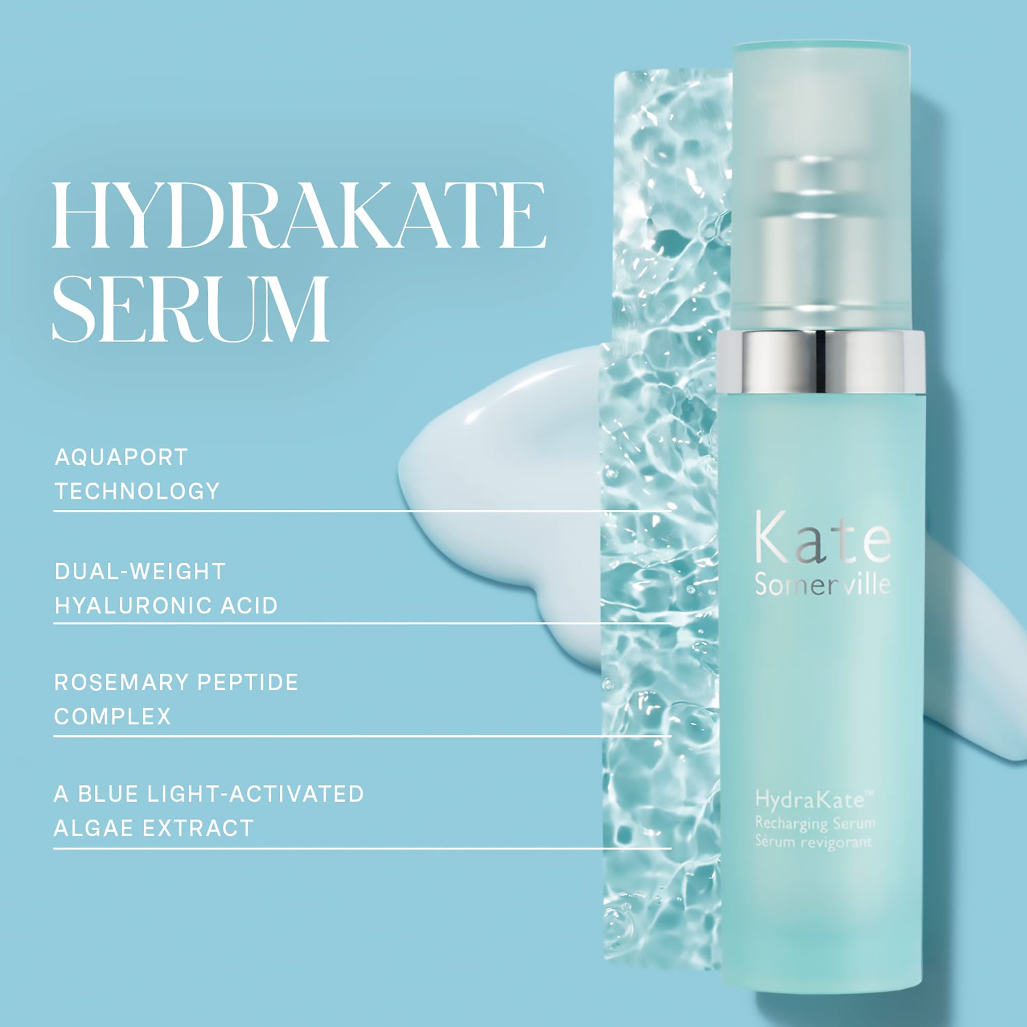 Kate Somerville HydraKate Recharging Hydrating Serum / 1OZ