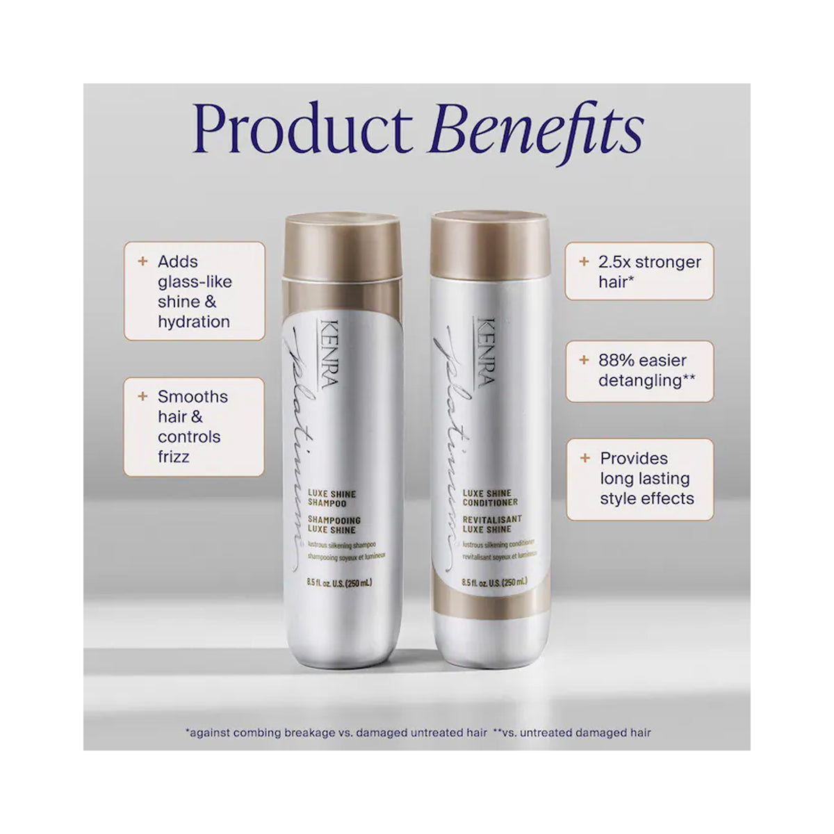Kenra Platinum Luxe Shine Conditioner / 8.5OZ