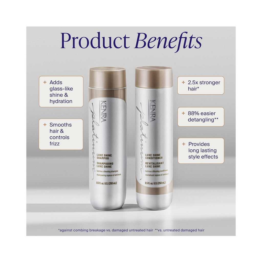 Kenra Platinum Luxe Shine Shampoo / 8.5OZ thumbnail 3