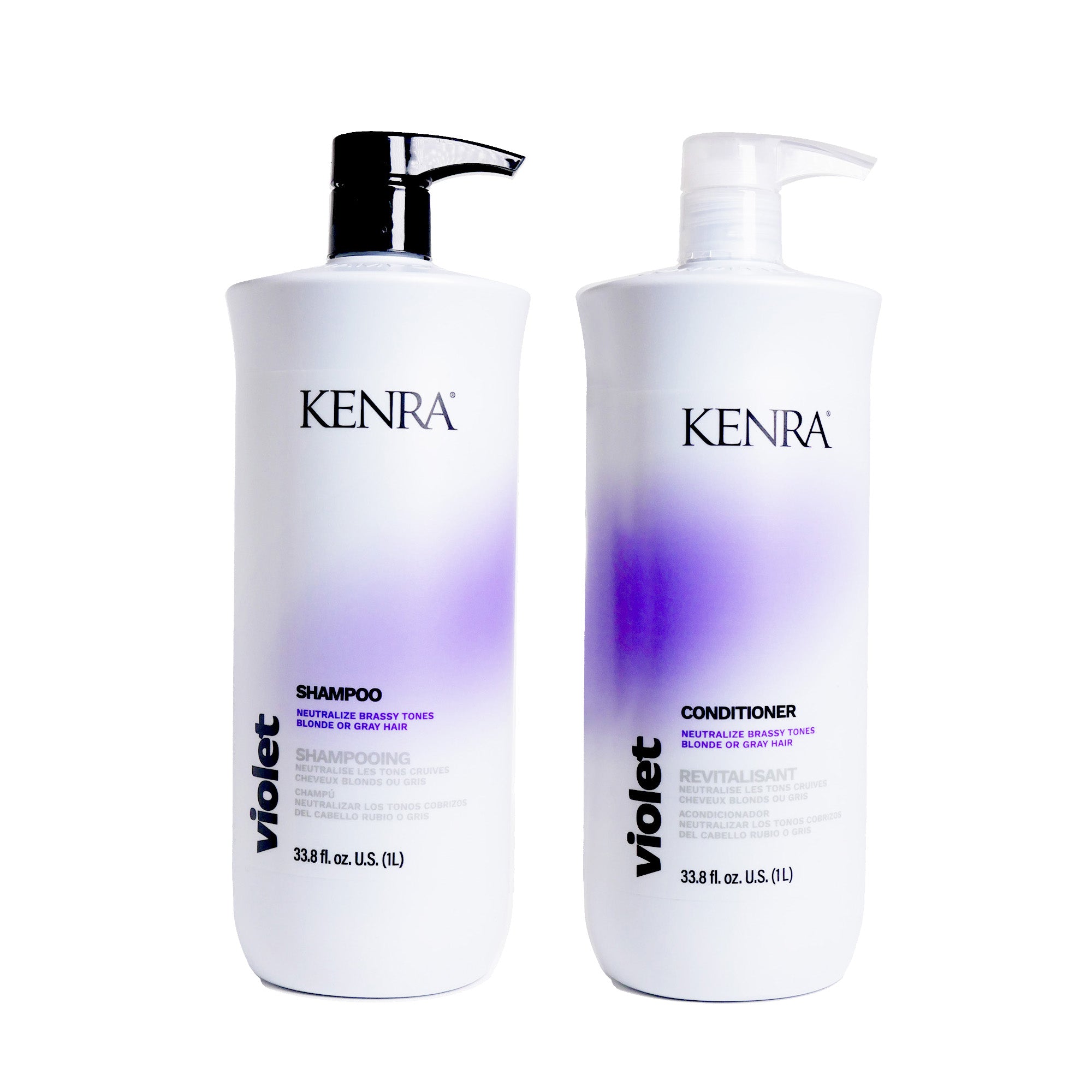 Kenra Professional Violet Shampoo and Conditioner Duo - 33oz / 33OZ