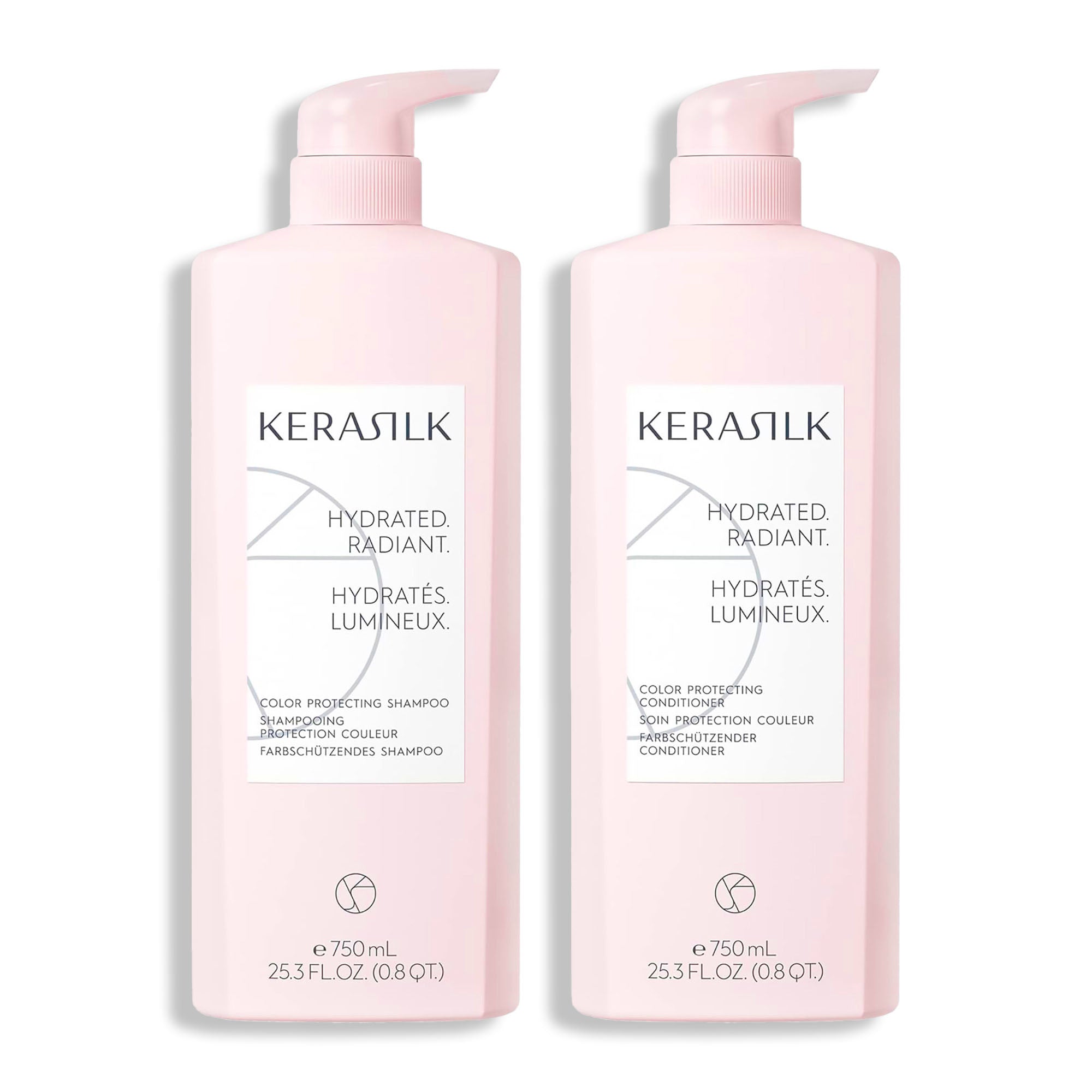Kerasilk Color Protecting Shampoo and Conditioner Duo - 25oz ($130 Value) / 25OZ