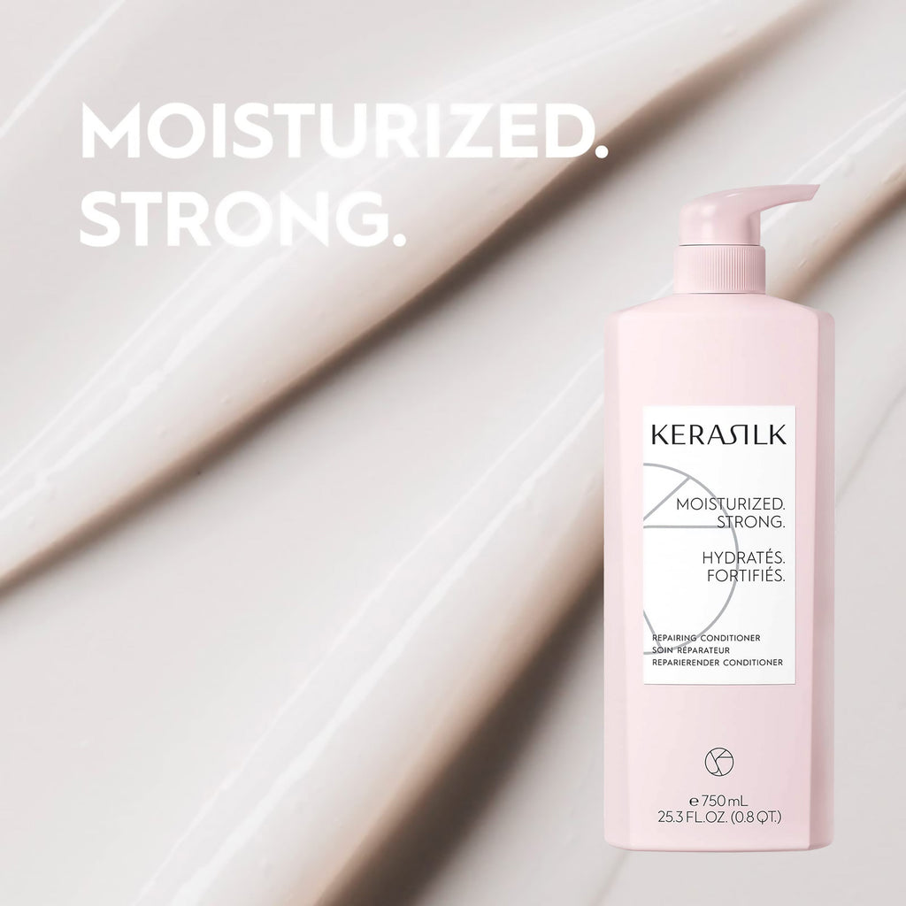 Kerasilk Repairing Shampoo and Conditioner Duo - 25oz ($130 Value) / 25OZ thumbnail 3