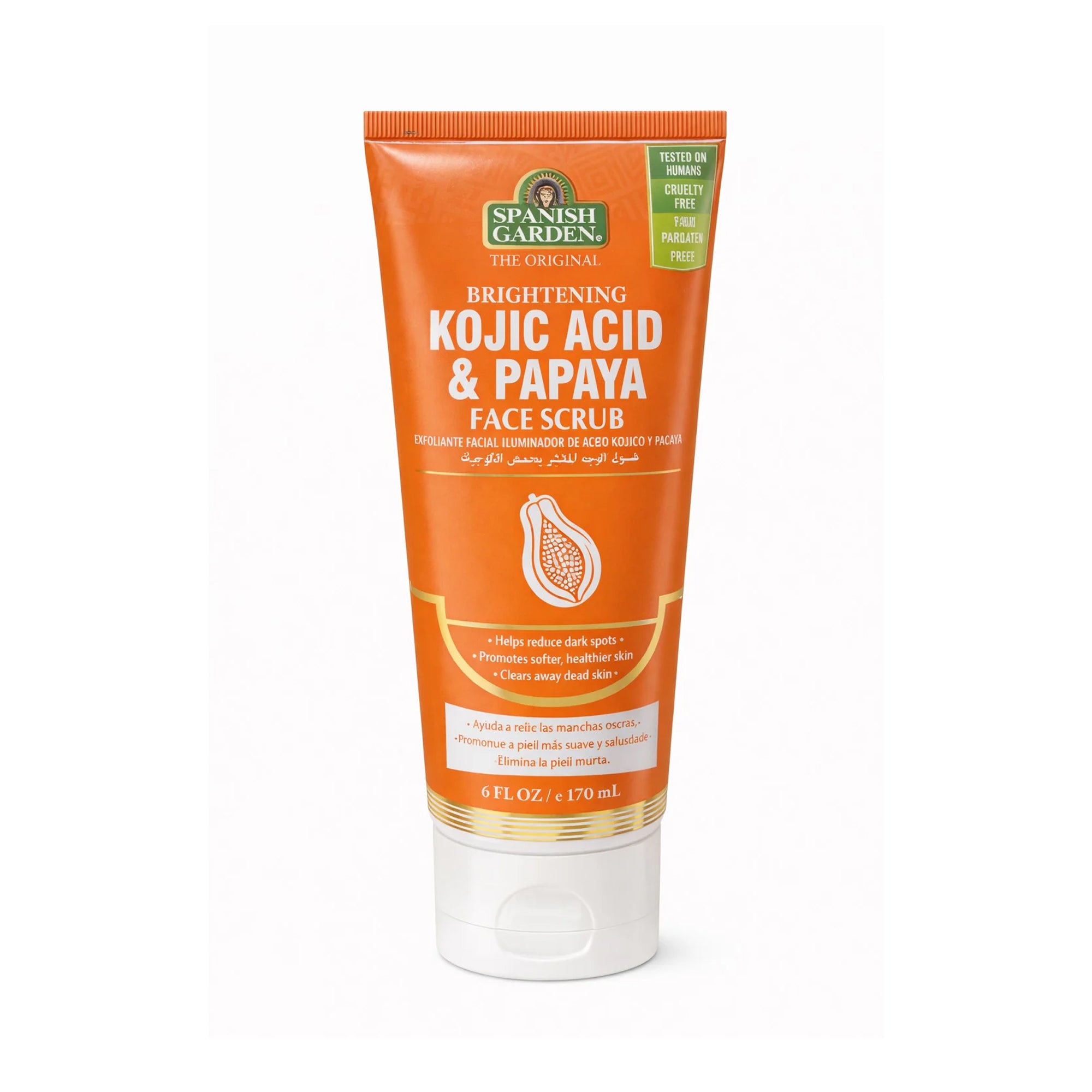 Spanish Garden Kojic Acid & Papaya Face Scrub