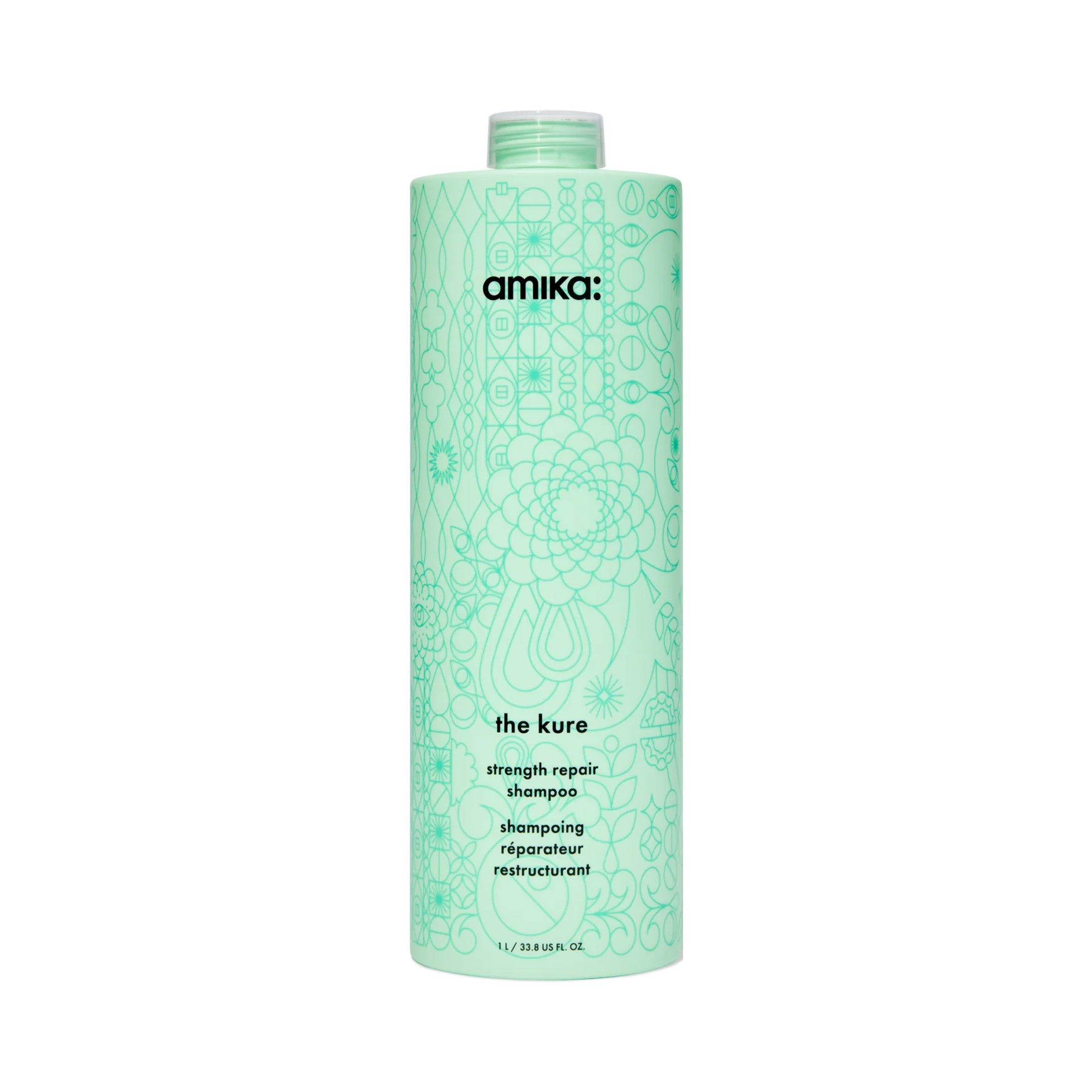 Amika The Kure Repair Shampoo / 33.8OZ