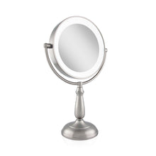 Zadro 11 Round Dimmable Touch LED Dual-Sided Mirror 10X/1X LEDVPRT410