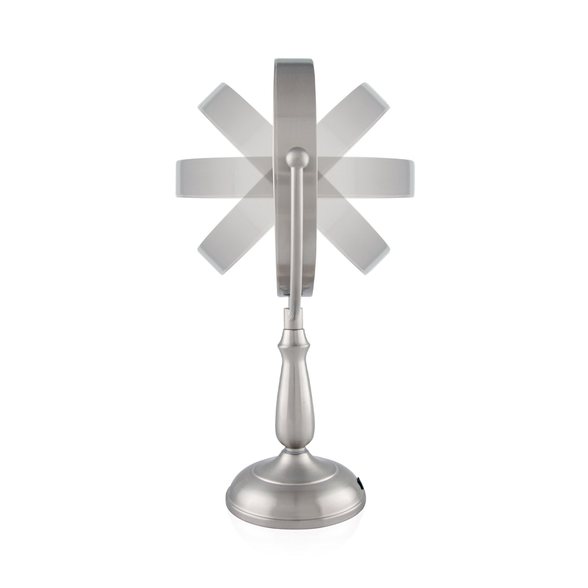 Zadro 11 Round Dimmable Touch LED Dual-Sided Mirror 10X/1X LEDVPRT410, image 32682794188950