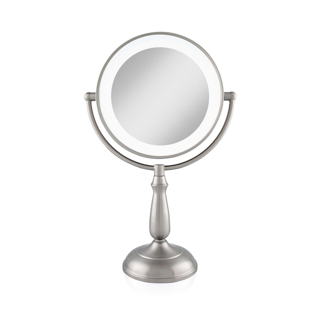 Zadro 11 Round Dimmable Touch LED Dual-Sided Mirror 10X/1X LEDVPRT410 thumbnail 1
