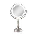 Zadro 11 Round Dimmable Touch LED Dual-Sided Mirror 10X/1X LEDVPRT410