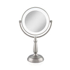 Zadro 11 Round Dimmable Touch LED Dual-Sided Mirror 10X/1X LEDVPRT410