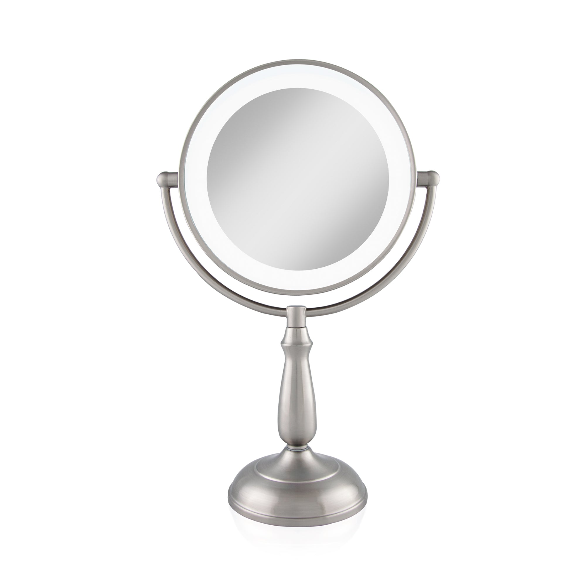 Zadro 11 Round Dimmable Touch LED Dual-Sided Mirror 10X/1X LEDVPRT410