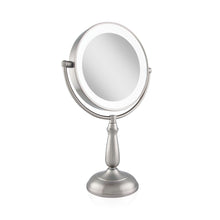 Zadro  11 Round Dimmable Touch LED Dual-Sided Mirror 12X/1X LEDVPRT412