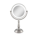 Zadro  11 Round Dimmable Touch LED Dual-Sided Mirror 12X/1X LEDVPRT412