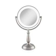 Zadro  11 Round Dimmable Touch LED Dual-Sided Mirror 12X/1X LEDVPRT412