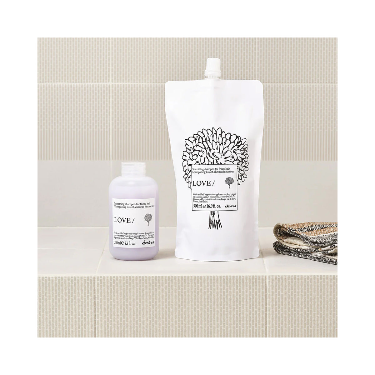Davines LOVE Smoothing Shampoo / REFILL 16.9OZ, image 32826192232598