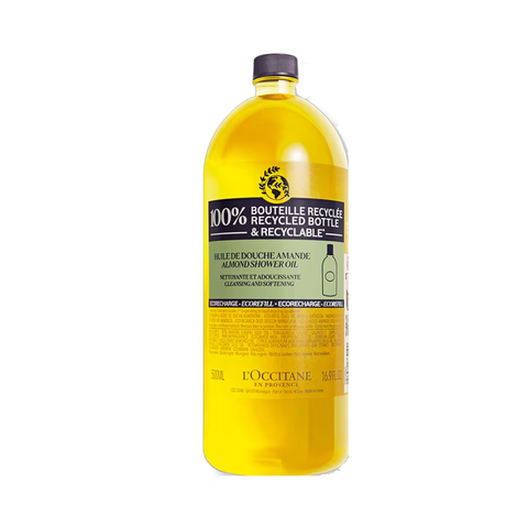 L_Occitane_Almond_Shower_Oil_16OZ_Refill / 16.9OZ