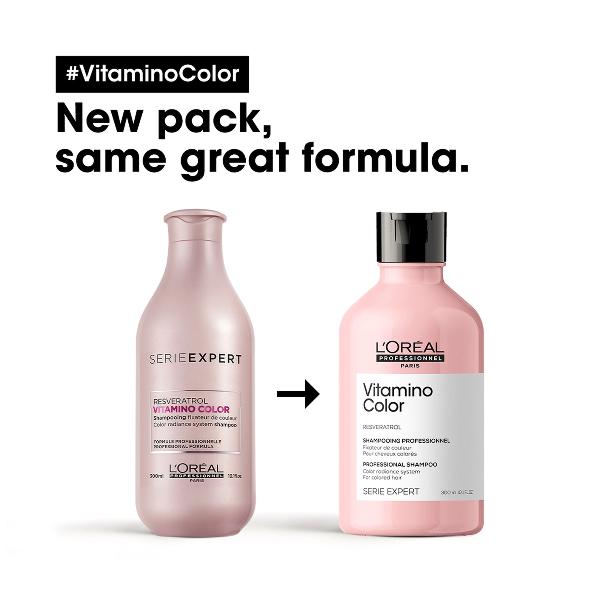 L'Oreal Serie Expert Vitamino Color Radiance Shampoo - 16oz