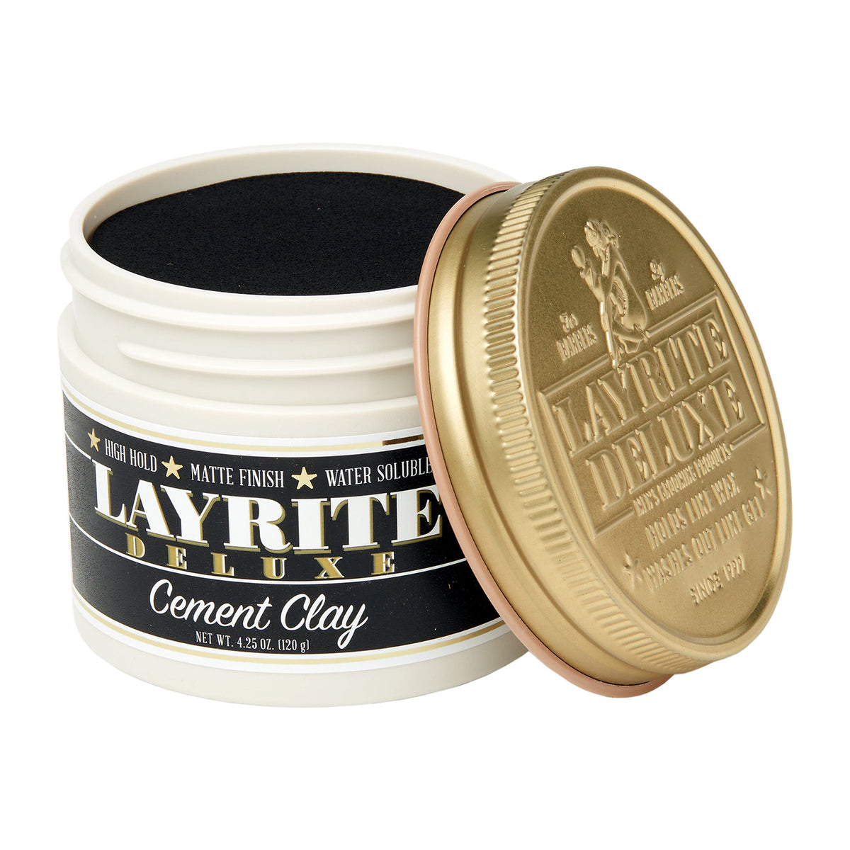 Layrite Cement Hair Clay / 4.OZ, image 27476385890454