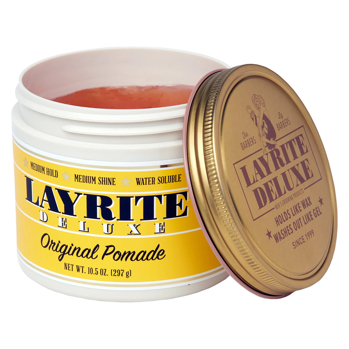 LAYRITE Deluxe Original Pomade 10.5oz特大 Layrite Original Pomade 10.5oz – Planet Beauty