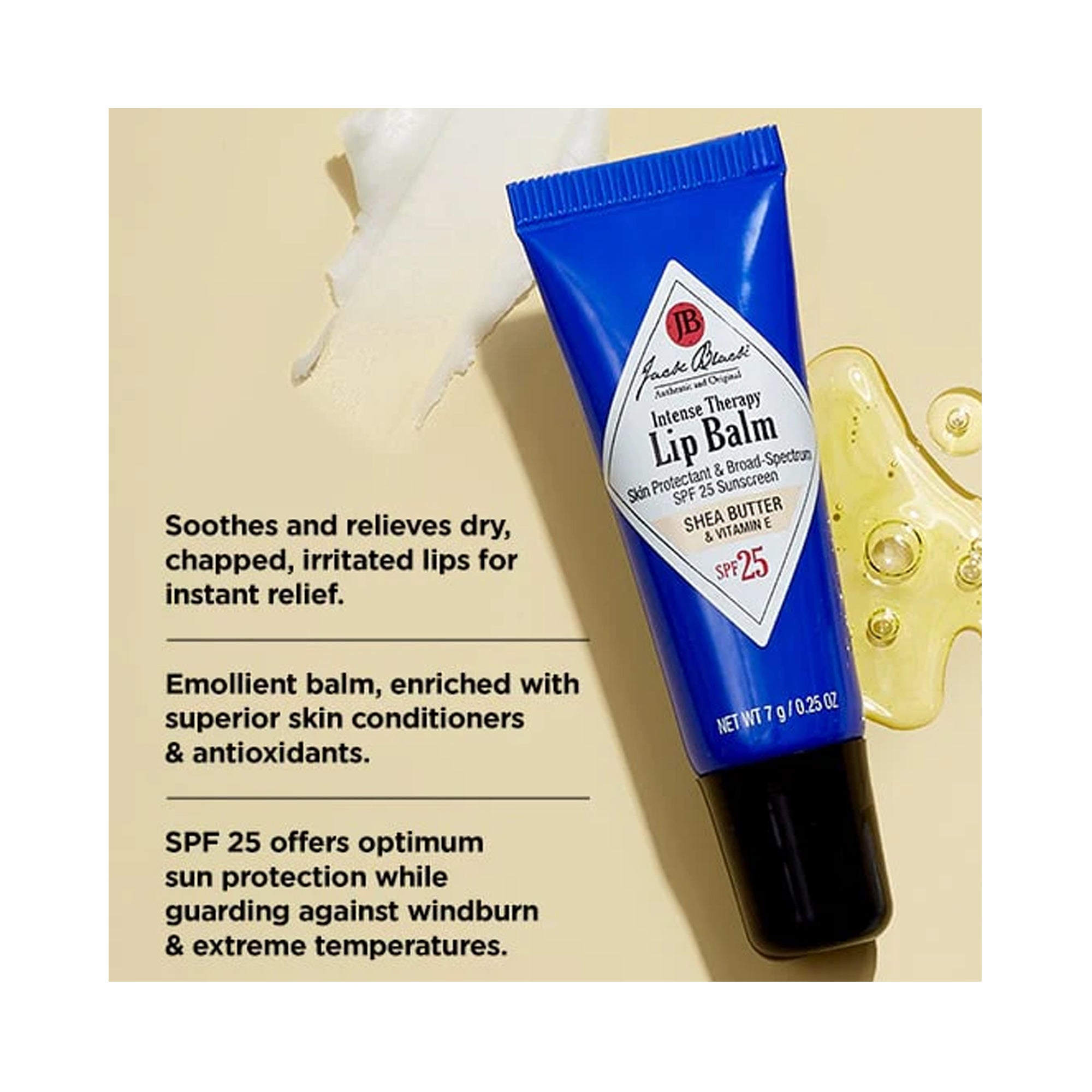 Jack Black Intense Therapy Lip Balm / SHEA