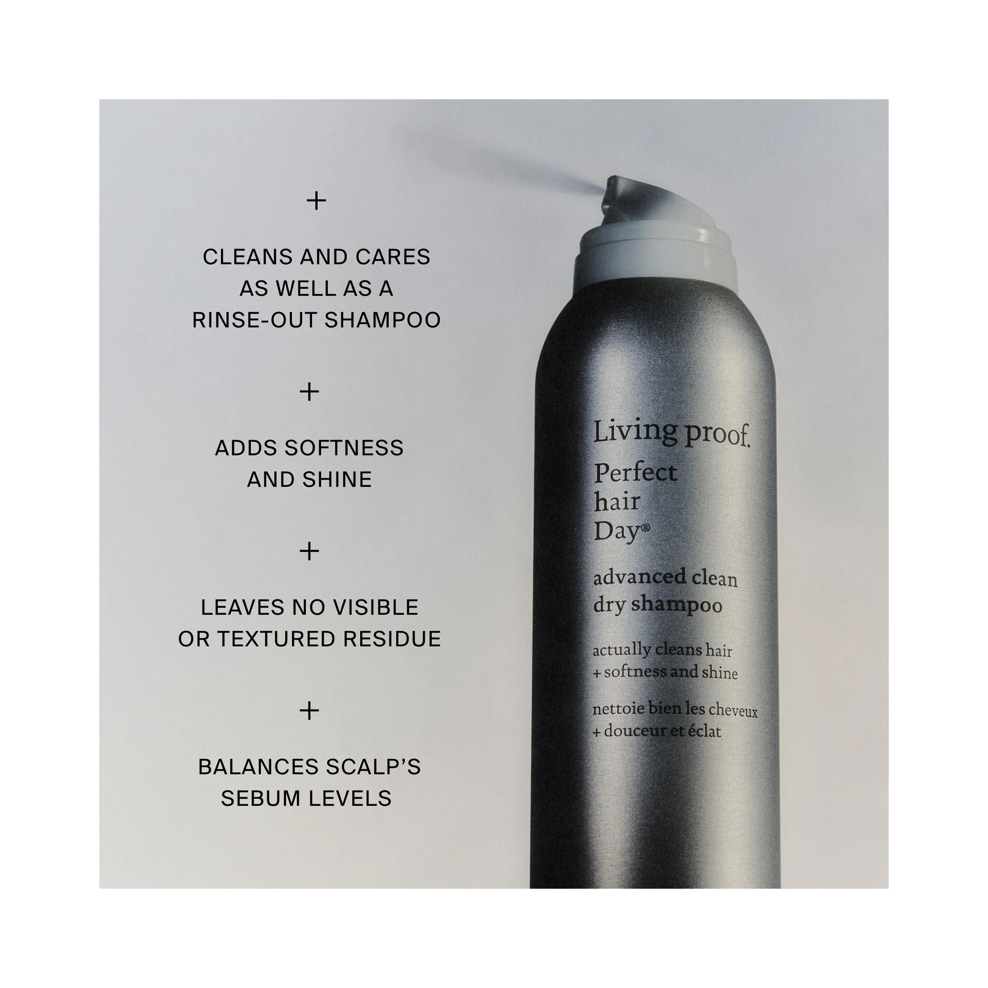 Living Proof Perfect Hair Day (PhD) Clean Hair Duo (PhD Dry Shampoo + PhD Advanced Clean Dry Shampoo) / 5.5OZ