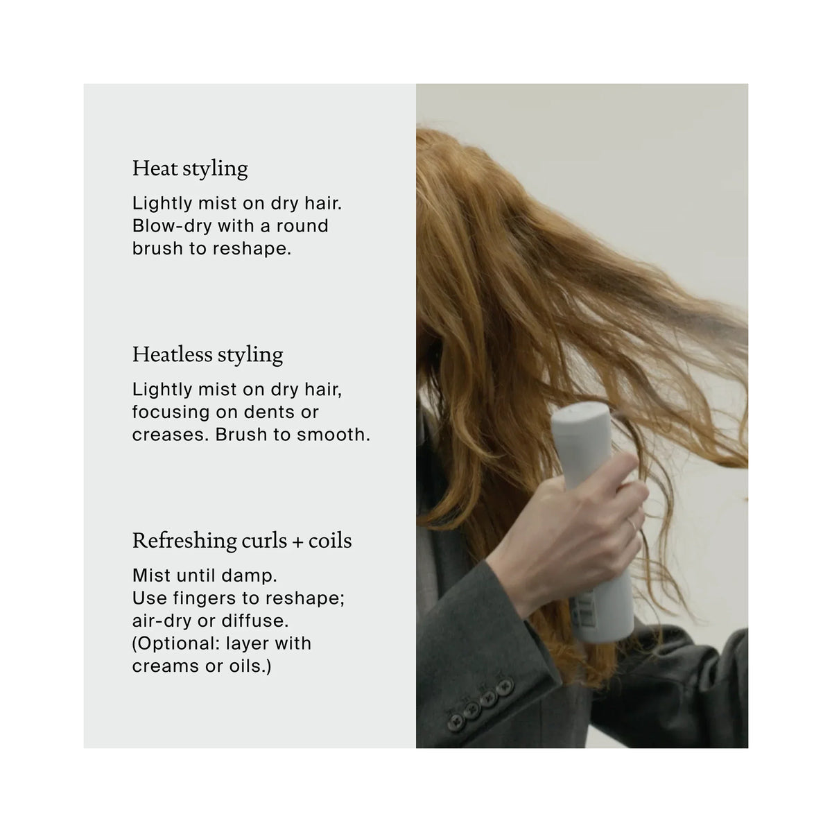 Living Proof Perfect Hair Day (PhD) Refresh & Revive Duo (Dry Shampoo 5.5oz + Style Refresh Mist 5oz) / DUO