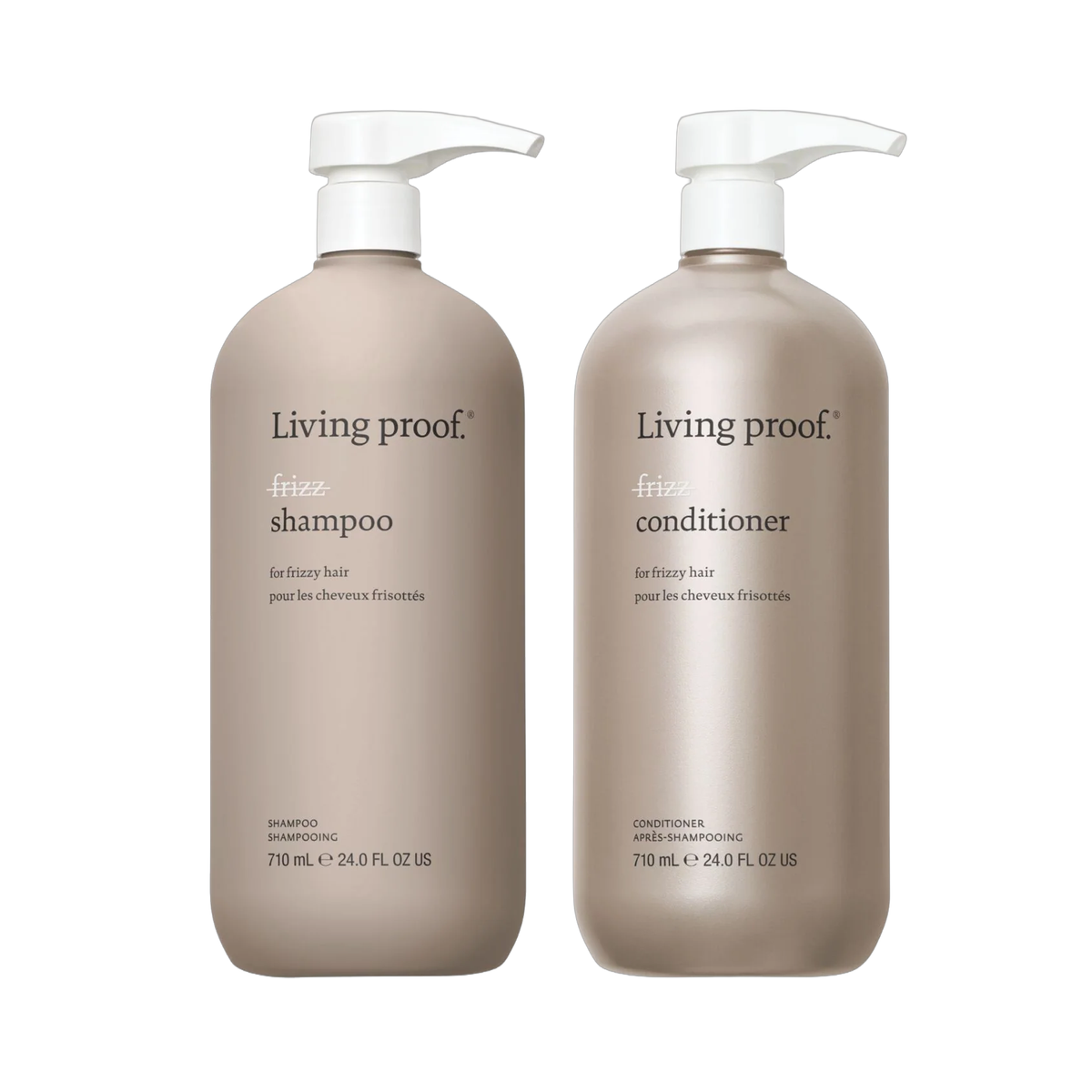Living Proof No Frizz Shampoo and Conditioner Duo - 24oz / 24 oz