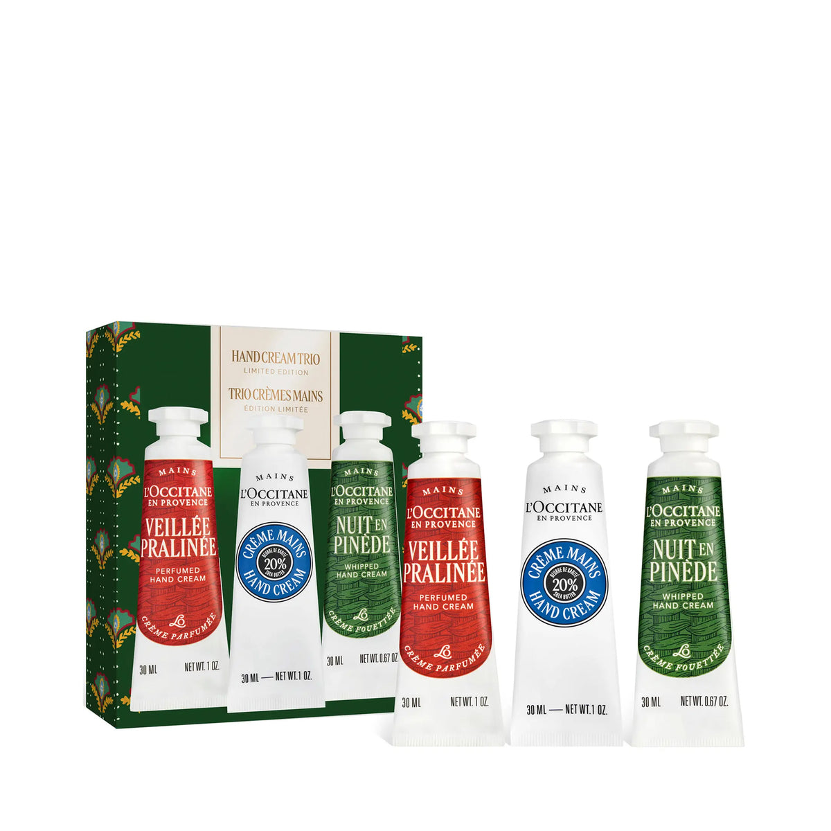 L'Occitane Hand Cream Trio - Holiday 2026 / SET