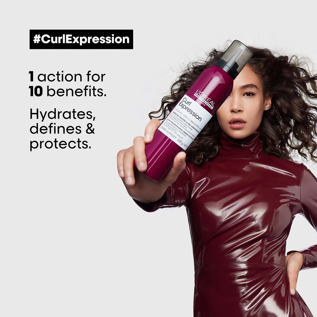 L'Oreal Serie Expert Curl Expression 10-In-1 Cream-In-Mousse / 8.5OZ thumbnail 5
