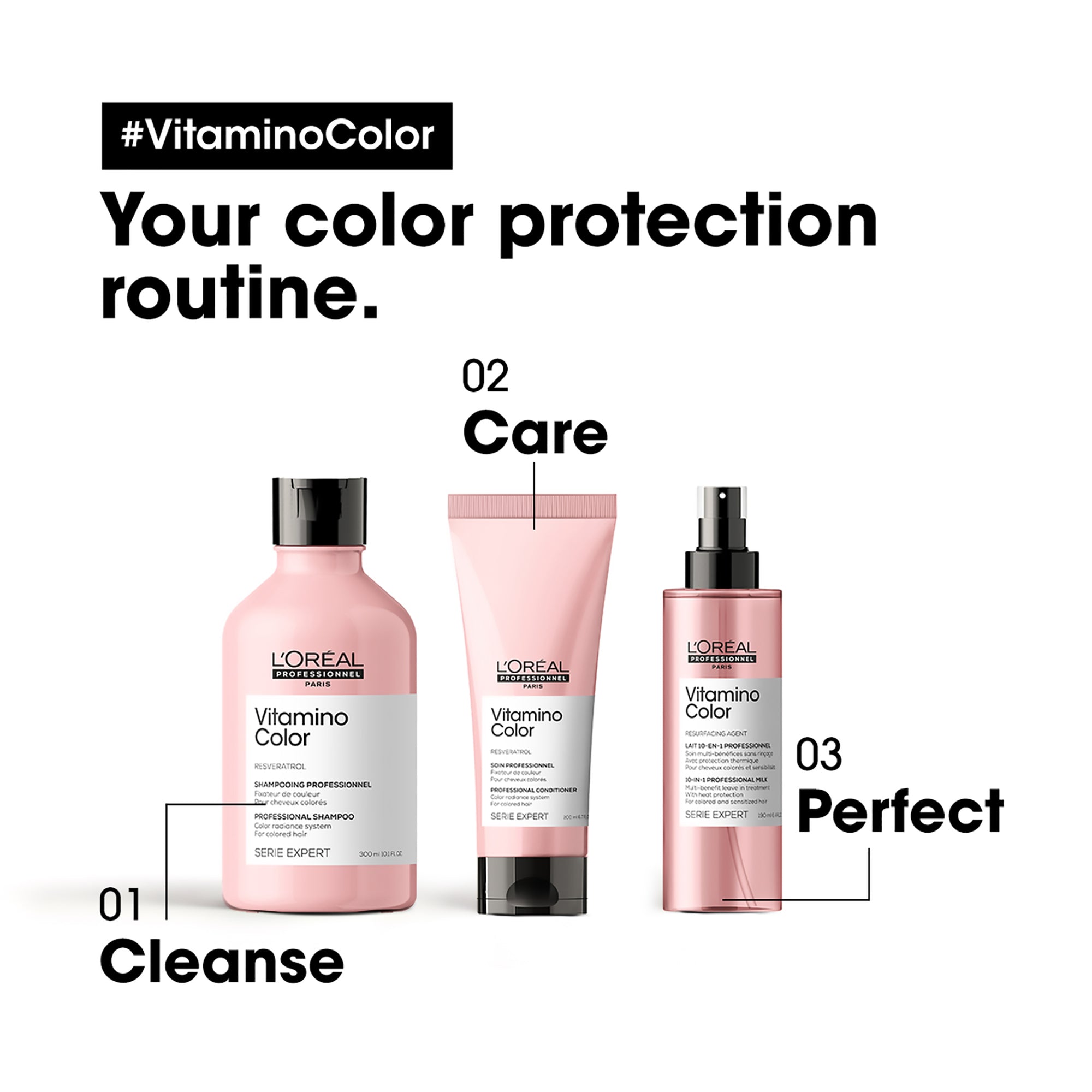 L'Oreal Serie Expert Vitamino Color 10 in 1 Perfecting Multipurpose Spray - 6.4oz / 6.4OZ