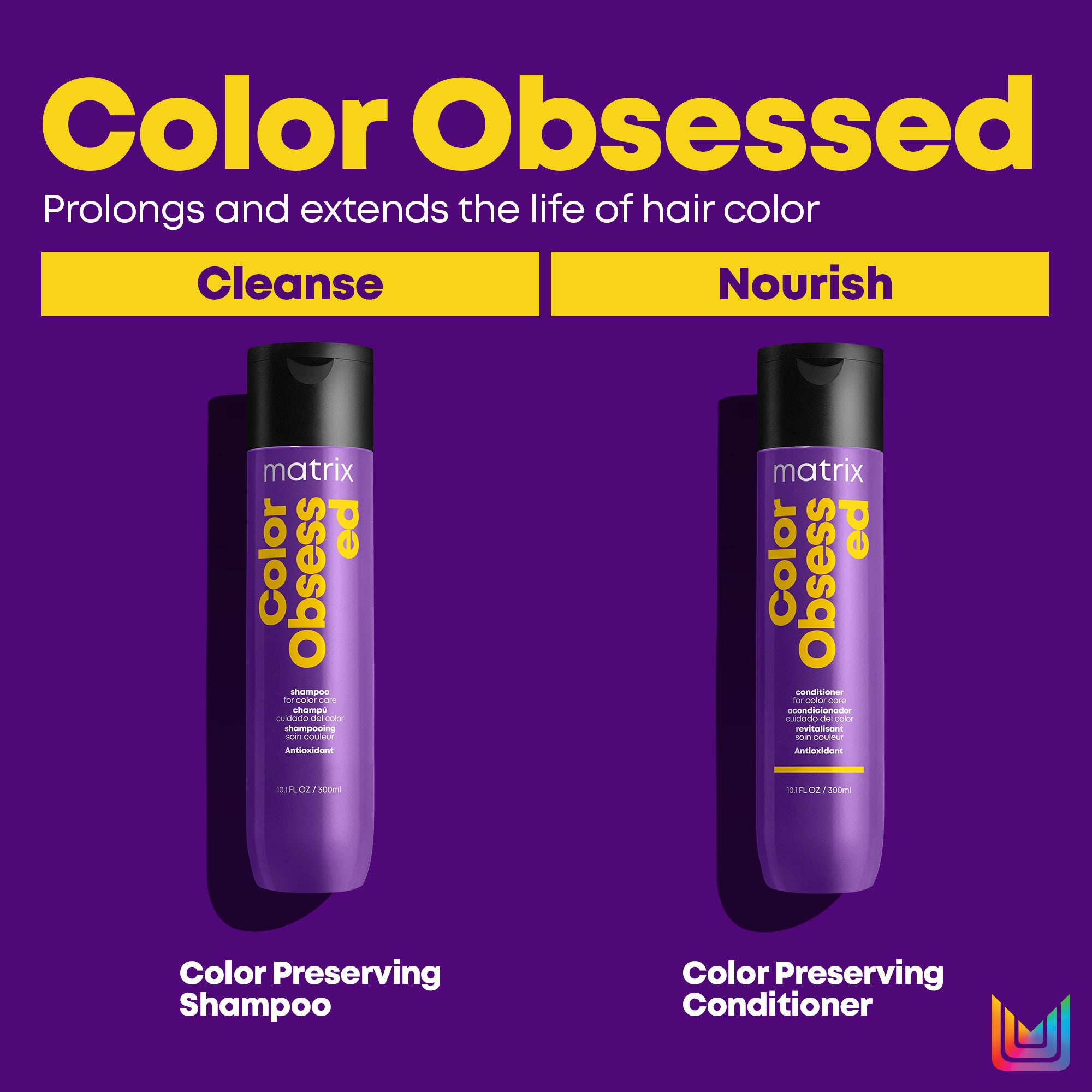 Matrix Color Obsessed Shampoo and Conditioner Duo 10oz ($36 Value)