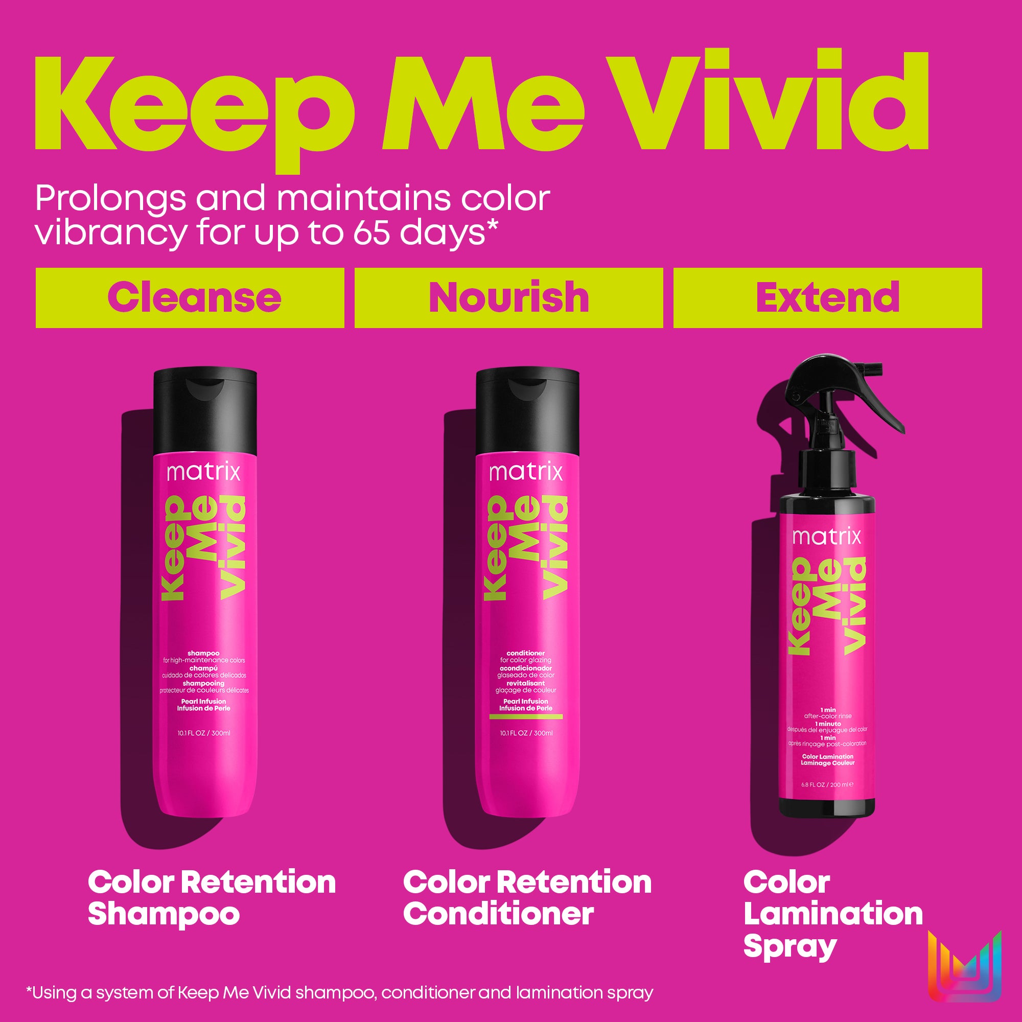 Matrix Keep Me Vivid Shampoo / 10OZ