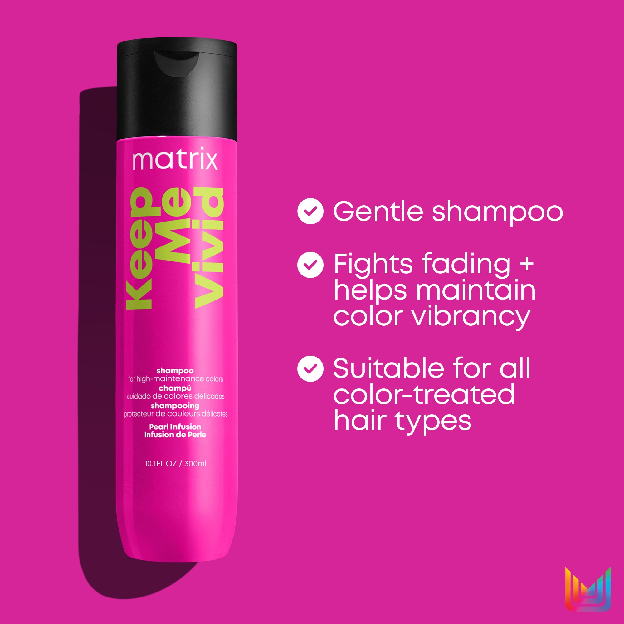 Matrix Me Vivid Shampoo and Planet Beauty