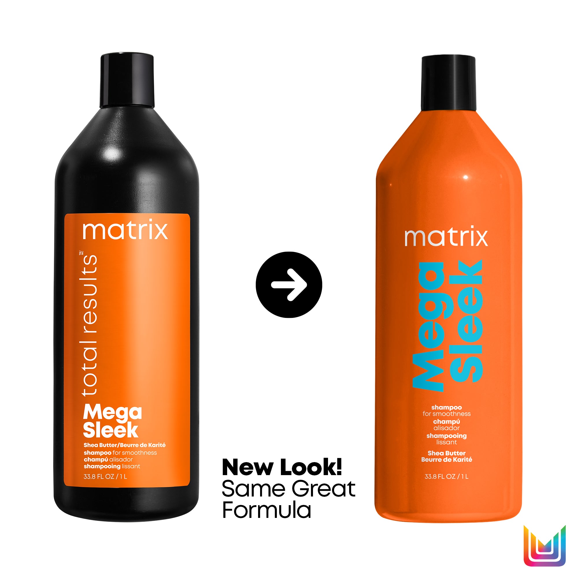 Matrix Mega Sleek Shampoo / 32 OZ