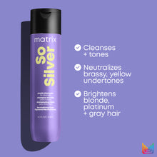 Matrix So Silver Shampoo and Conditioner Duo 10oz ($40 Value) / 10OZ