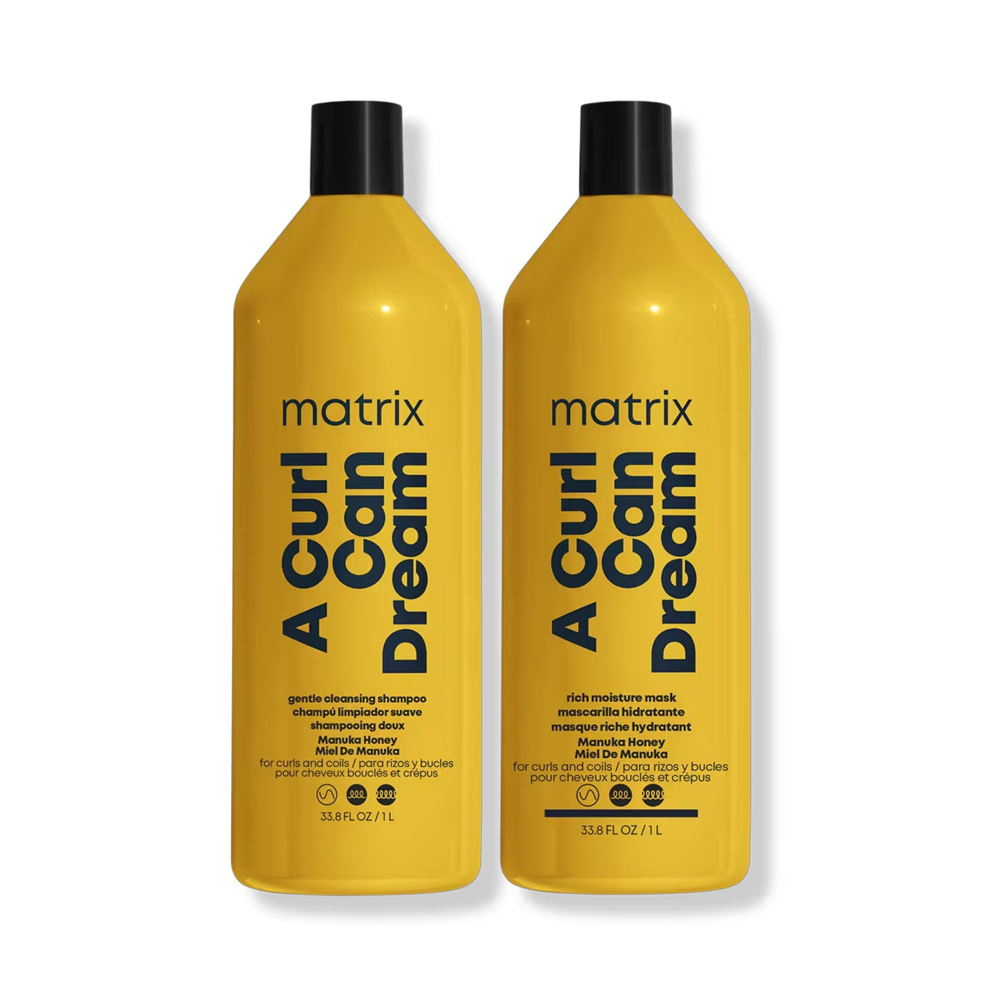 Matrix A Curl Can Dream Shampoo & Mask Liter Duo 