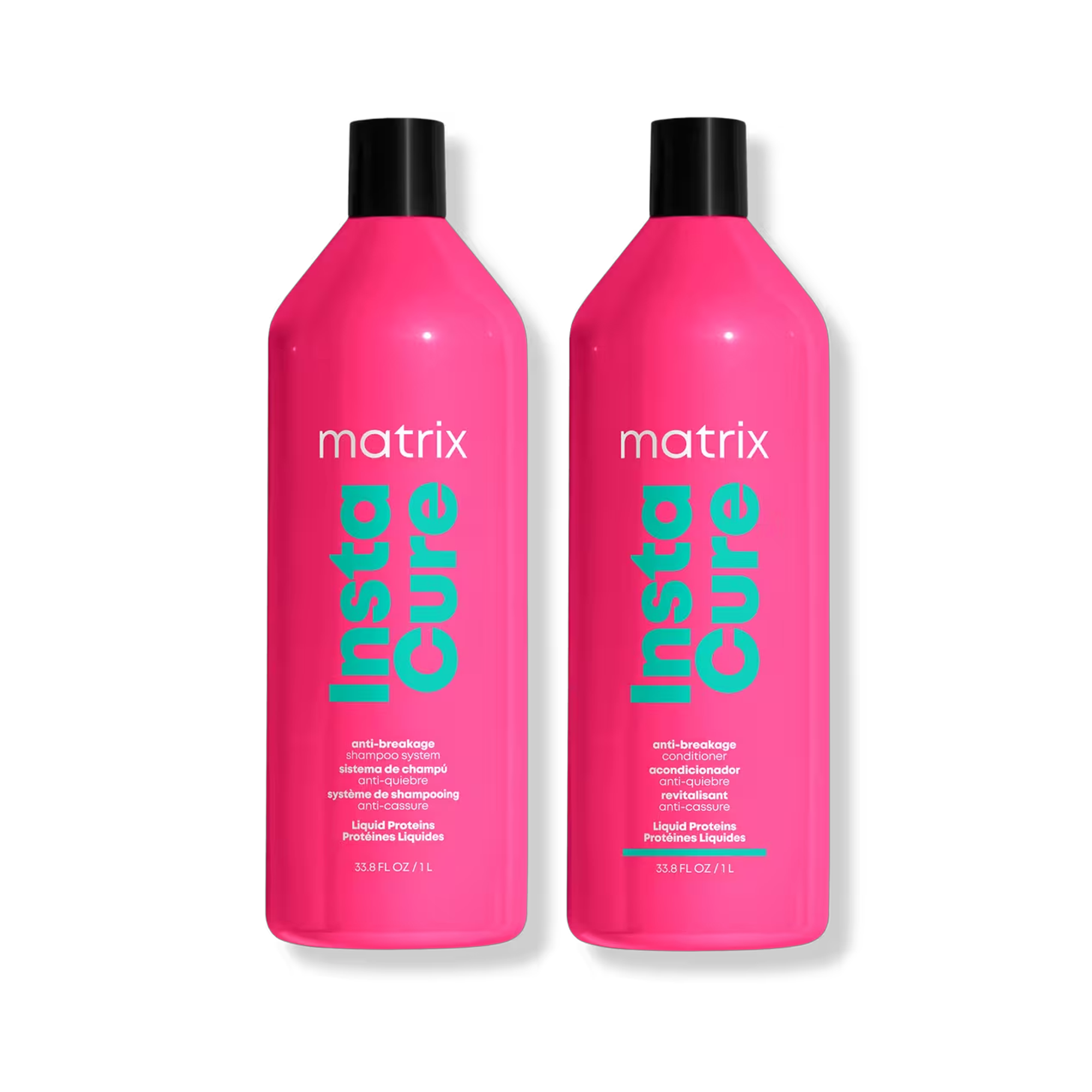 Matrix InstaCure Anti-Breakage Shampoo & Conditioner Liter Duo / 33OZ