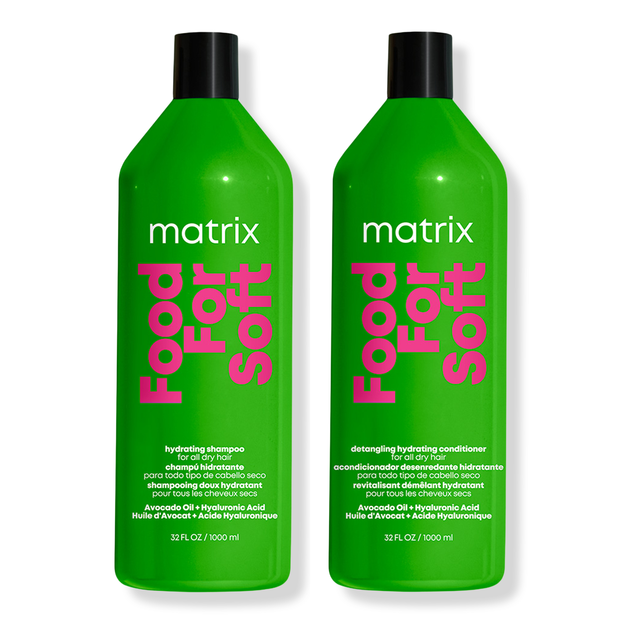 Matrix Food For Soft Hydrating Shampoo & Detangling Conditioner Duo - 33oz / 33OZ