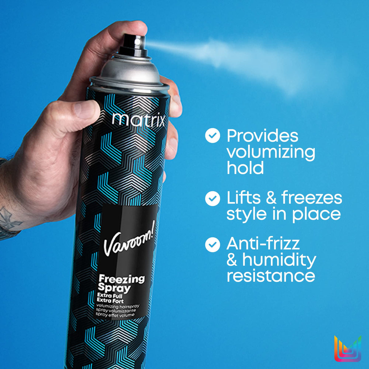 Matrix Vavoom Extra Full Freezing Hairspray / 14.9oz, image 28019875578006