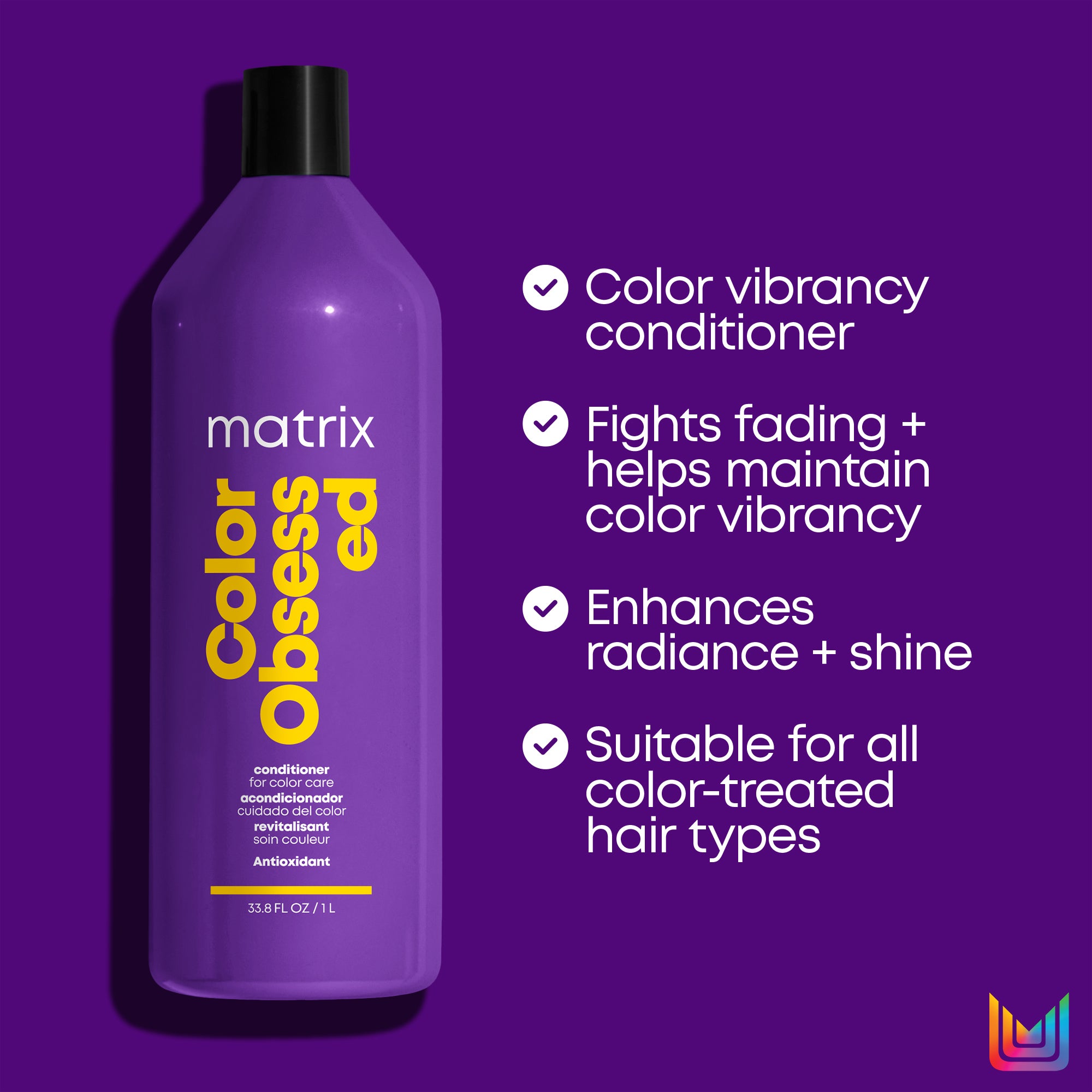 Matrix Color Obsessed Shampoo & Conditioner Liter Duo ($96 Value