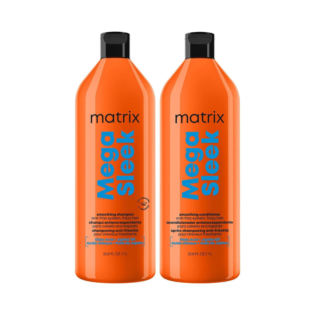 Matrix Mega Sleek Shampoo & Conditioner Liter Duo ($92 Value) / 33.8OZ thumbnail 1
