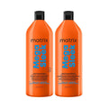 Matrix Mega Sleek Shampoo & Conditioner Liter Duo ($92 Value) / 33.8OZ