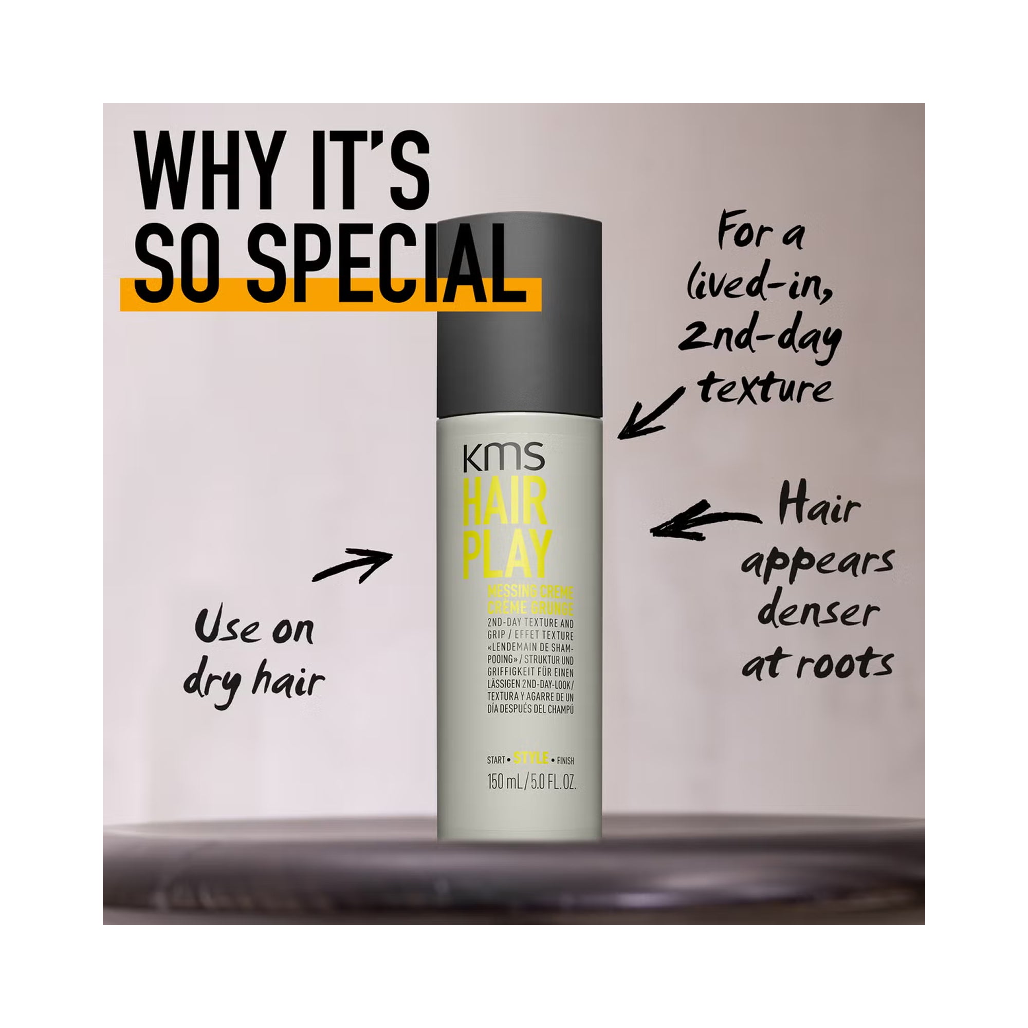 KMS HairPlay Messing Creme / 5OZ