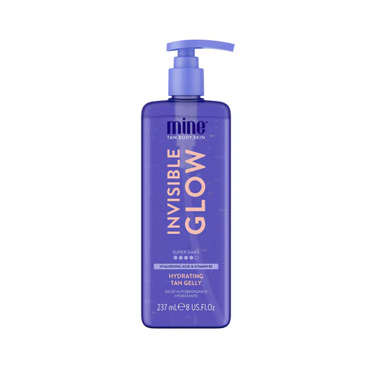 MineTan_Invisible_Glow_Super_Dark_Hydrating_Tan_Gelly_8OZ / 8OZ
