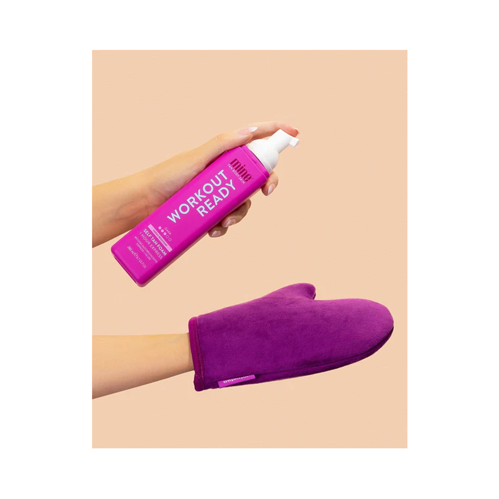 MineTan_Workout_Ready_Self_Tan_Foam_6.7OZ / 6.7OZ