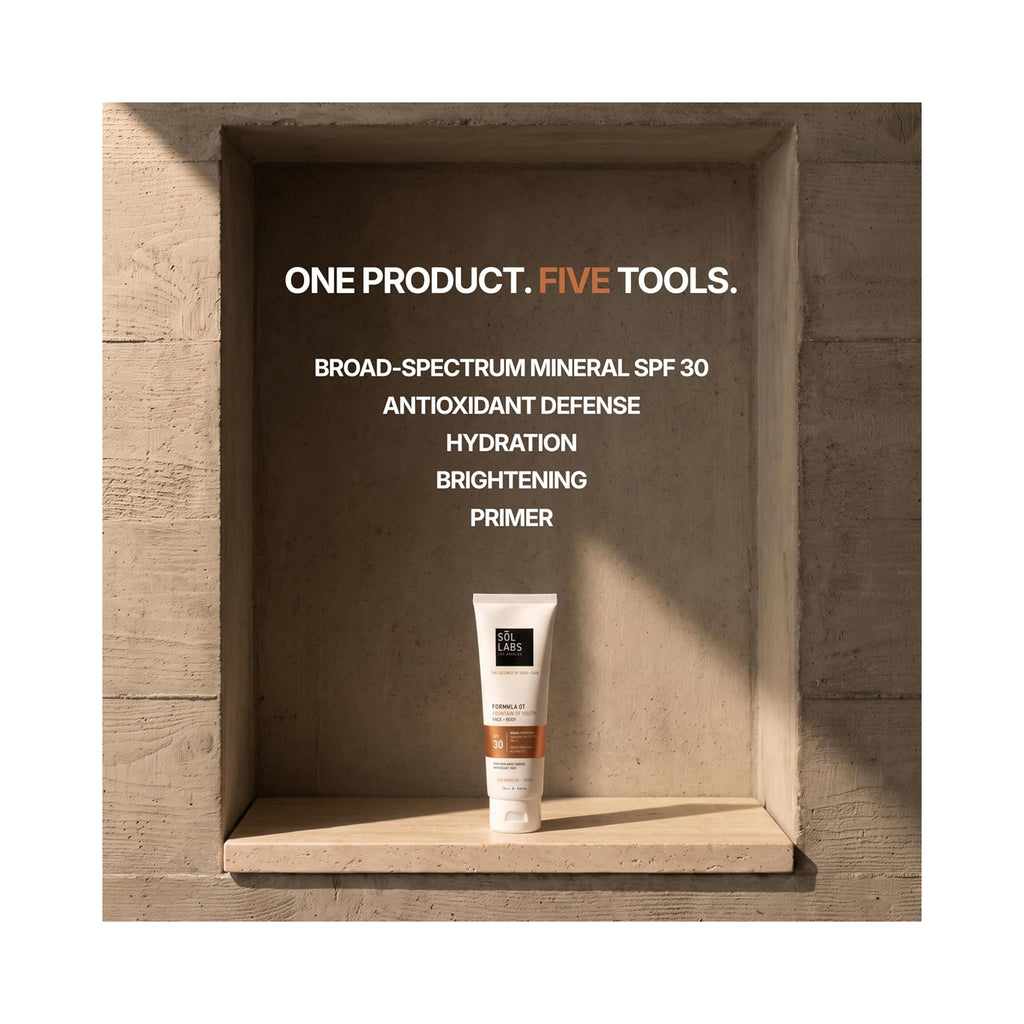 SOL LABS Fountain Of Youth Natural Mineral Sunscreen SPF 30 / 4OZ thumbnail 7