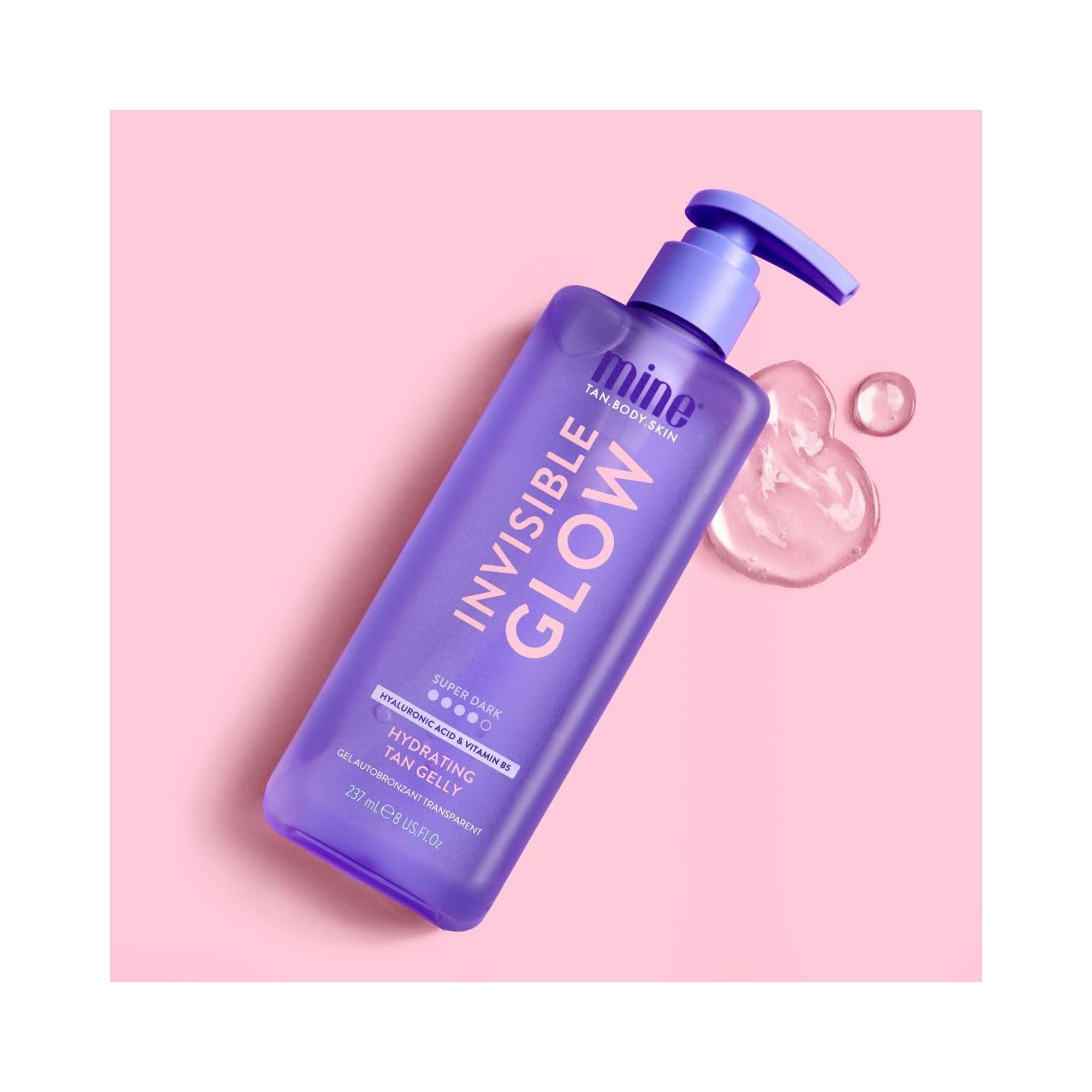 MineTan_Invisible_Glow_Super_Dark_Hydrating_Tan_Gelly_8OZ / 8OZ