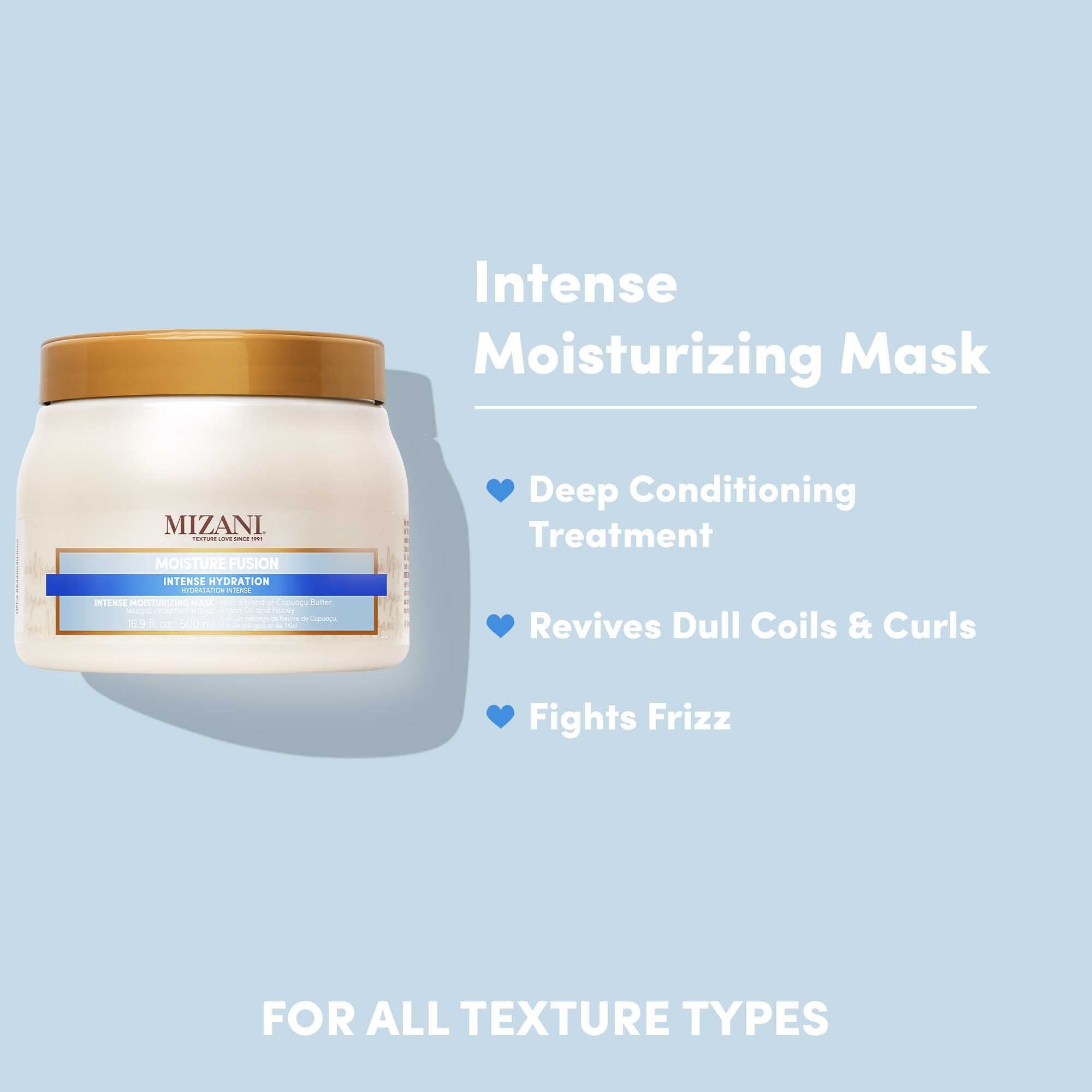 Mizani Moisture Fusion Deep Conditioning Hair Mask / 16.9OZ
