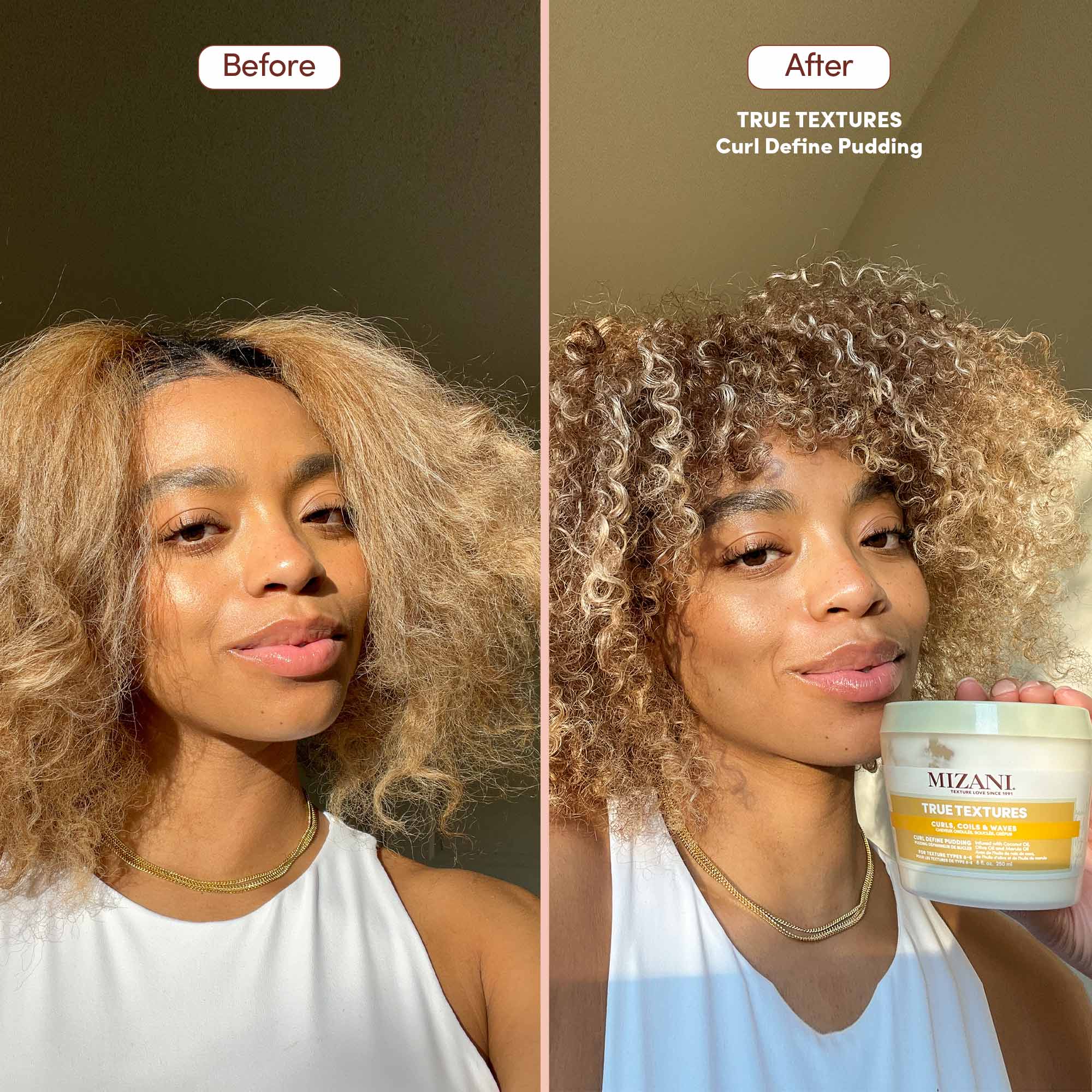 Curly Pudding Mizani True Textures Curl Defining Pudding - Planet Beauty