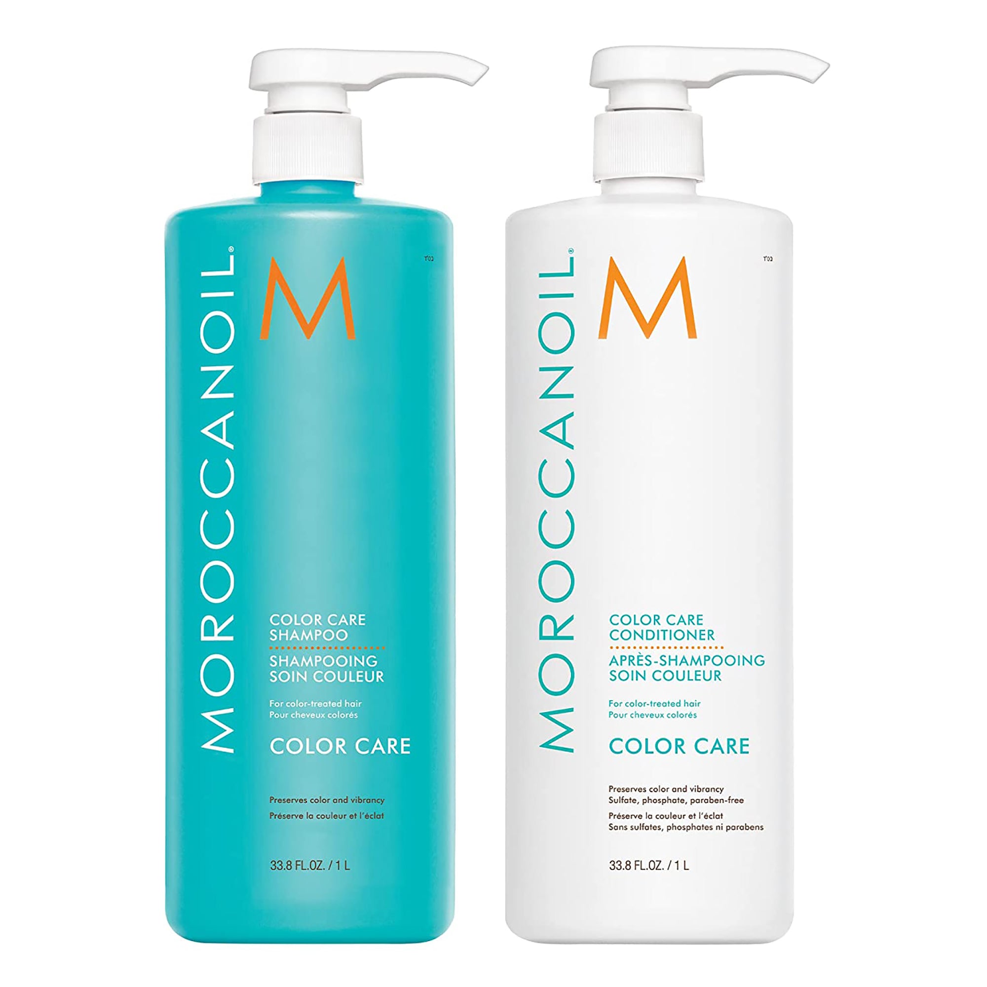 Moroccan Oil Color Care Shampoo & Conditioner Liter Duo / 33.8OZ